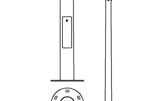 Опоры круглые ОКК-10-4